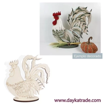 Kit DIY Galo em Pé Virado para a Esquerda Dayka