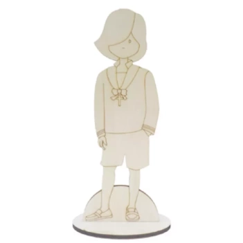 Die-cut sillouette – Boy's First Communion