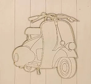 SUPER OFERTA **40%** Tabla Moto Lambretta Dayka