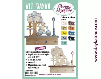 Kit DIY Perchero Conejo Moto Dayka