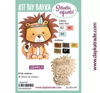 DIY Kit Indian Lion Dayka