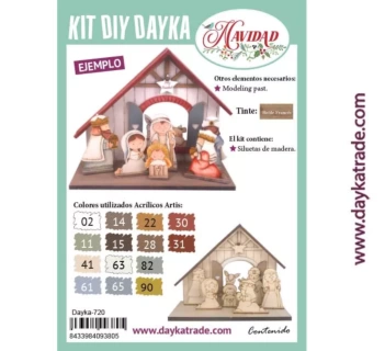 Kit DIY Belén Infantil Dayka Dayka-720