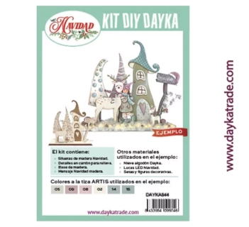 Dayka Weihnachten-Kit DIY - Mädchen und Rentier
