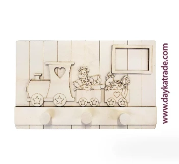 Dayka Animal Train Coat Rack 