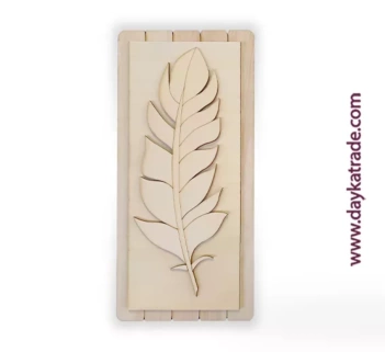 Cuadro Pluma de Madera Dayka