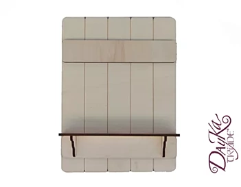 SUPER OFERTA **40%** Set 2 Tablas de madera rotas 35cm