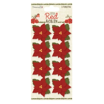 SUPER OFFRE **40%** Kit de 8 Fleurs de Pâques Little Red Robin Dovecraft