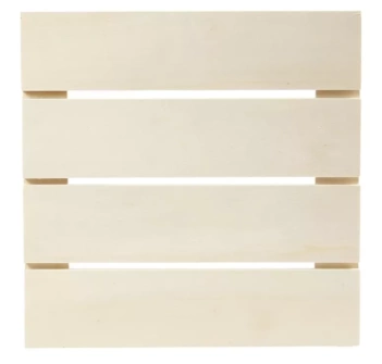 Creativ Company Wanddekoration aus Holz 28x28cm