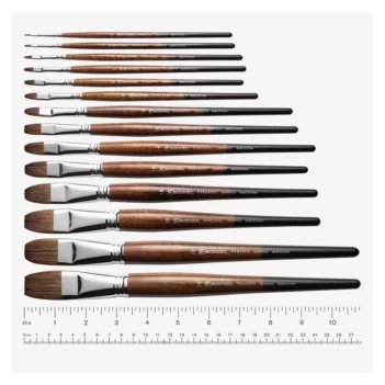 Escoda Flat synthetic brush carrado Versàtil 1542 