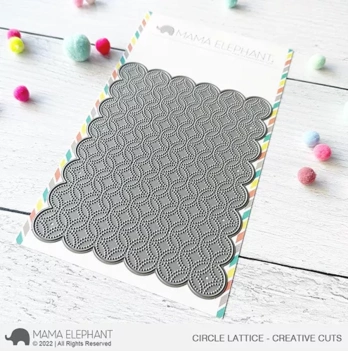 Circle Lattice Mama Olifant Die