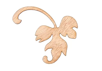 SUPER OFERTA **40%** Die-Cut de Madera Hoja 1 Rico