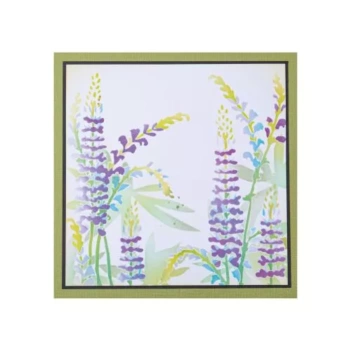 Sizzix Wildflowers Stencil Template Set 15x15cm