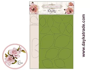 Kwiat Foamiran Rosa Rosa Dayka