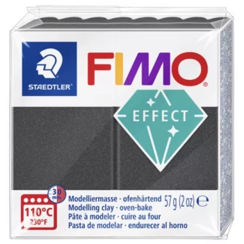 Fimo Effect Pasta 57gr. 91 Staalgrijs