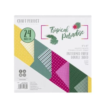 Kit de scrapbooking Tropical Paradise Tonic 15x15cm

