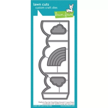 Wykrojniki Platform Pop-Up Cloud Wrap Around Lawn Fawn