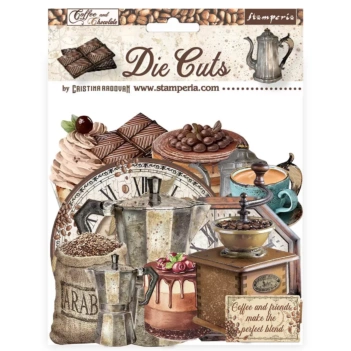 Die-cuts Coffee & Chocolate Stamperia