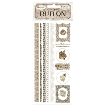 Rub-on Corsés Old Lace Stamperia