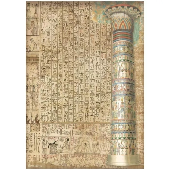 Papel de Arroz Egipto Fortune Stamperia 21x30cm