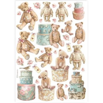 Papel de arroz Libélulas Best Sellers Stamperia 21x30cm