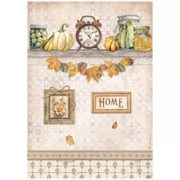 Papel de arroz Sillón Romantic Golden Harmony Stamperia 21x30cm