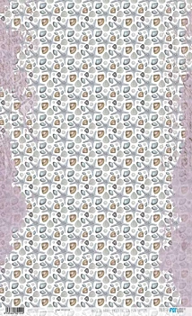 Papel de arroz Sea Bottom Under the Sea PapersForYou 54x33cm
