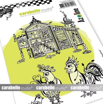 SUPER OFERTA **40%** Pieczątka gumowa The Poulette Carabelle Family A6