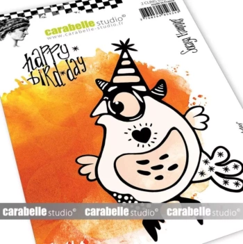 SUPER OFERTA **40%** Stempel gumowy Happy Birthday Carabelle A6