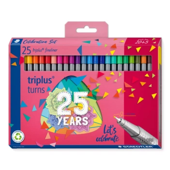 Triplus Fineliner Celebrazione Staedtler Set di 25