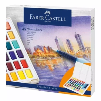 Set de 36 acuarelas Creative Studio Faber-Castell

