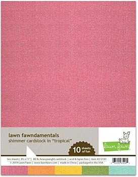 Set de 10 cartulinas Pastel Lawn Fawn

