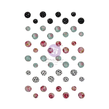 Emaille-Punkte sagen es in Crystals Spring Abstract Prima Marketing