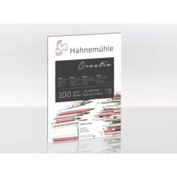 Bloco de desenho e desenho criativo Hahnemühle de grão fino 100gr/m2