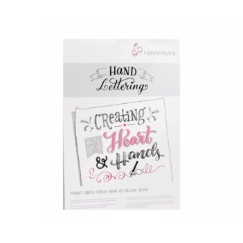 Bloco liso de letras Hahnemühle 170gr/m2