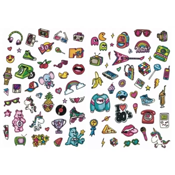 Die-Cuts Vuelta a los 80´s Fridita
