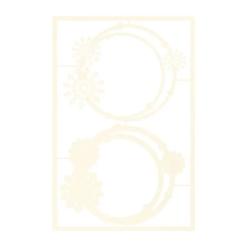 Die-Cuts Light Chipboard The Four Seasons Coronas Piateck

