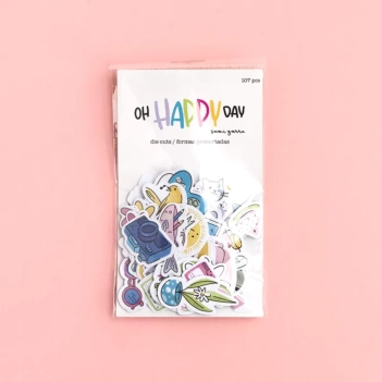 Papel de acetato Lemon Oh Happy Day Sami Garra 30x30cm