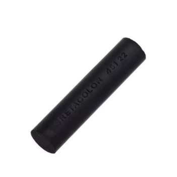 Klobiger, schwarz gepresster Carbon-Lenker von Cretacolor
