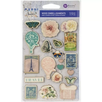 Prima Capri Frank Garcia Wooden Stickers