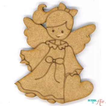 Dolly Christmas Angel + Pin