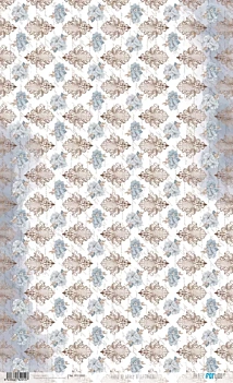 Papier de riz filigrane Belle Époque PapersForYou 54x33cm