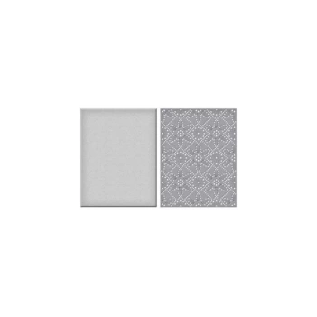 Spellbinders Stanzschablone Stitched Petal Diamond Background 