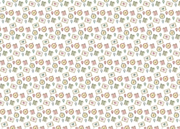 Binddoek II Zomerreis PapersForYou 70x50cm