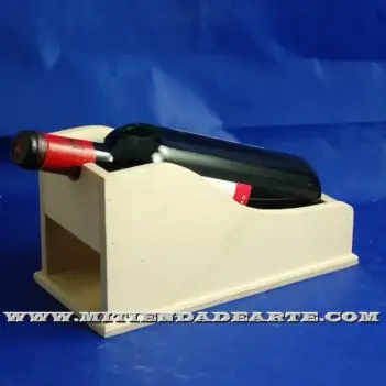 Wine rack in wood