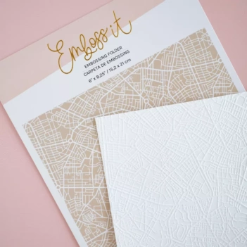 Carpeta de embossing Palm Beach Emboss it! Lora Bailora