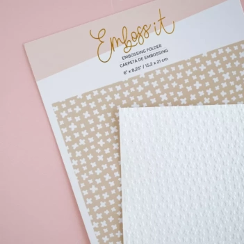 Carpeta de embossing Fresitas Emboss it! Lora Bailora