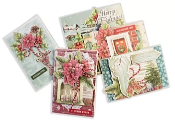 Kit Tarjetas de Navidad Winter Wonders Fabrika Decoru