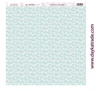 Tela para Decoración Margaritas Dayka 30X30cm

