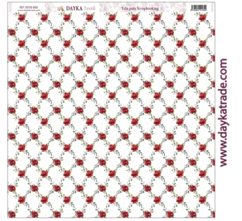 Tessuto Dayka Twisted Roses 30x30cm DTXS-950