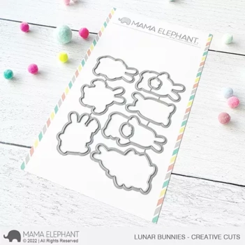 Lunar Bunnies Mama Elephant sterven